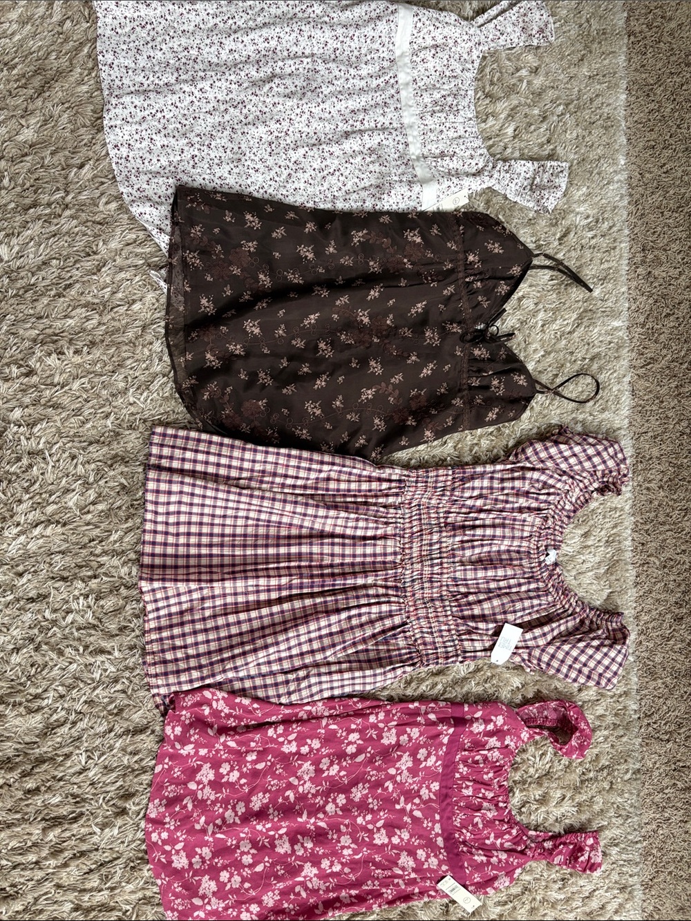 New lot four dresses women’s L 12 - 14